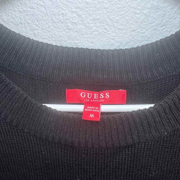 Black & White Leopard Print Sweater Top - Picture 3 of 3